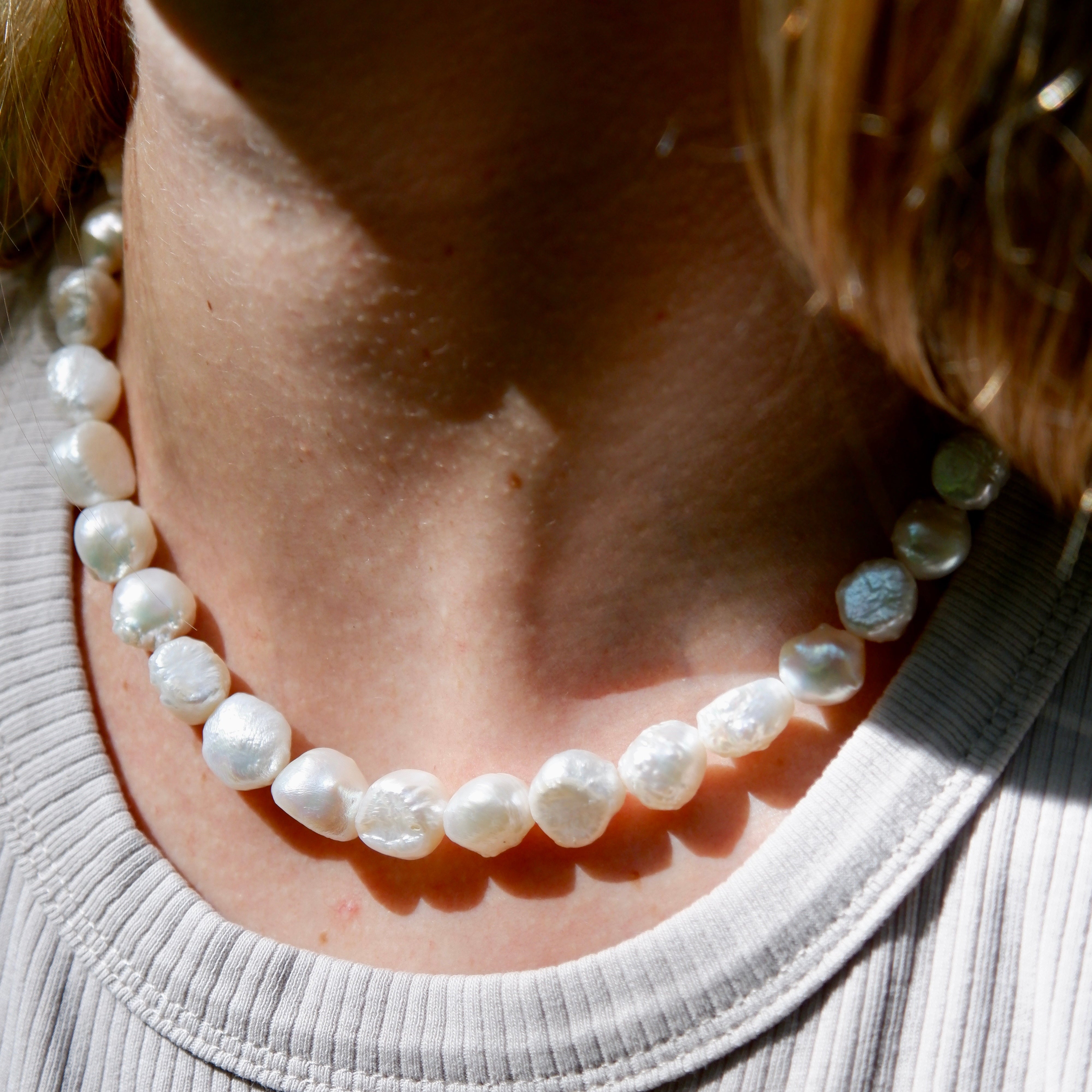 Big statement Pearl Necklace 