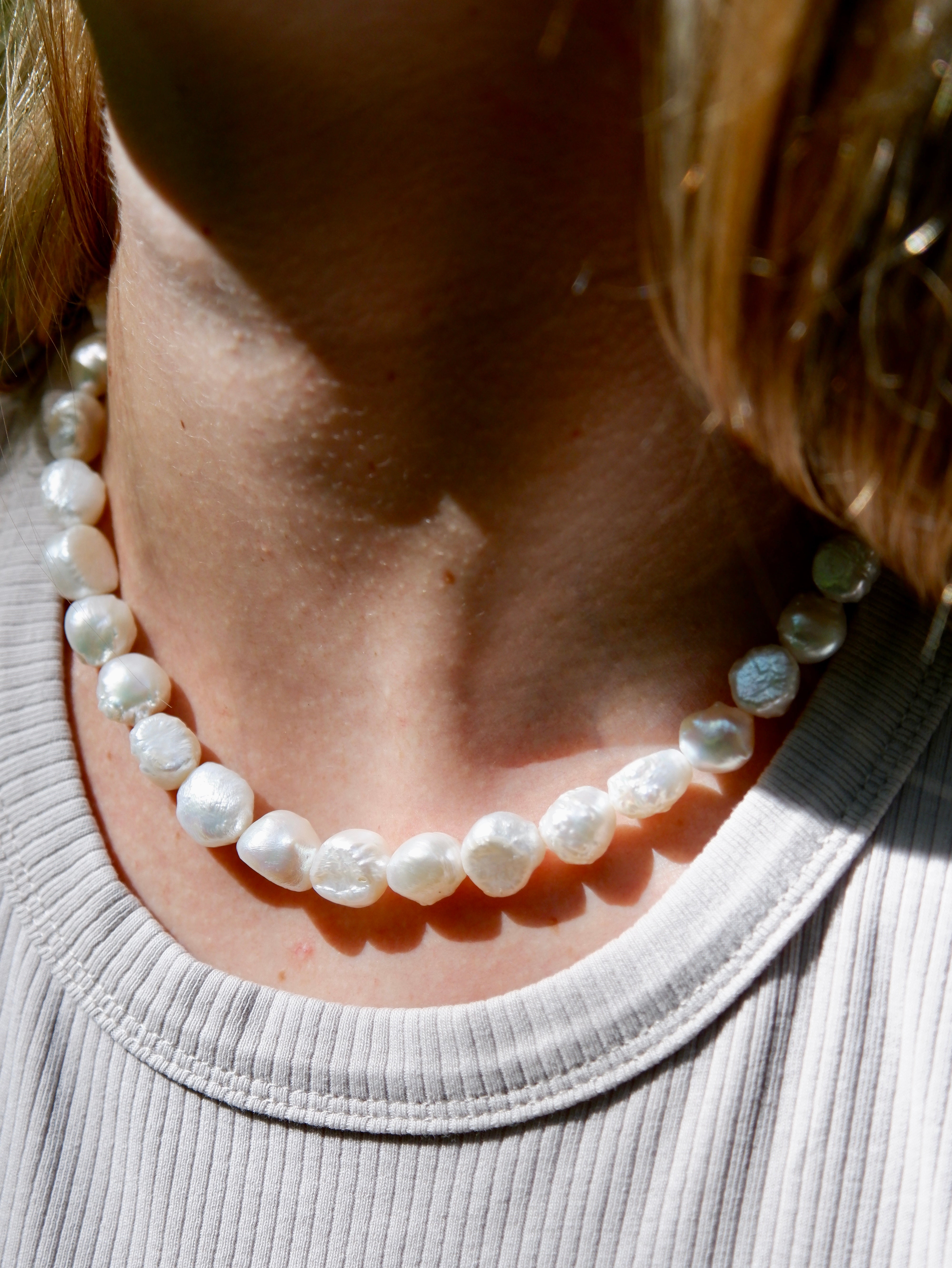 Big statement Pearl Necklace 