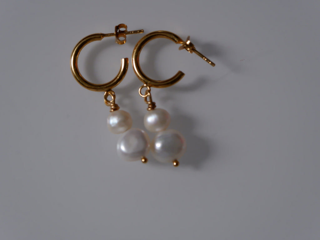 Golden Orbit Earring